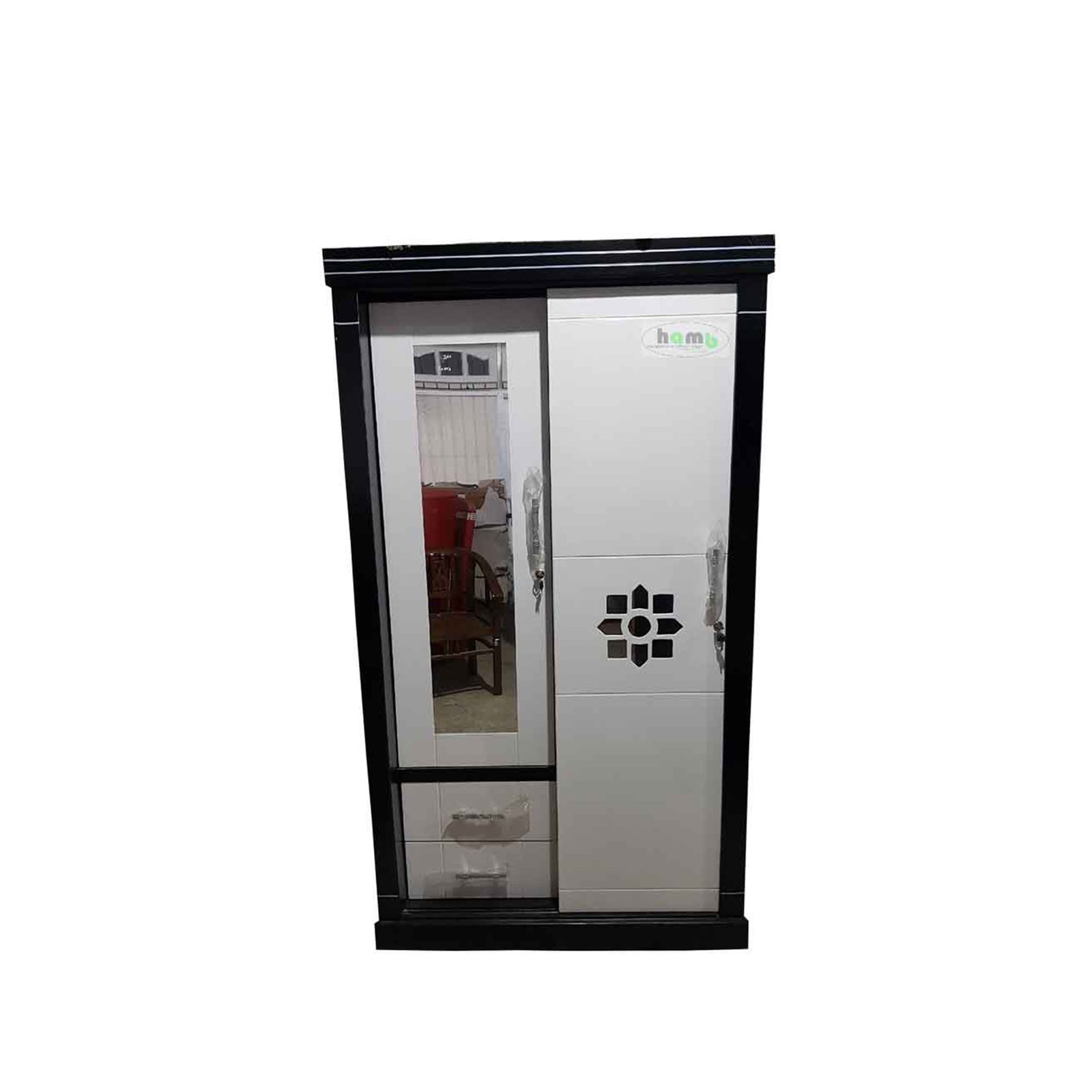 Lemari Pakaian Standar Pintu 2 